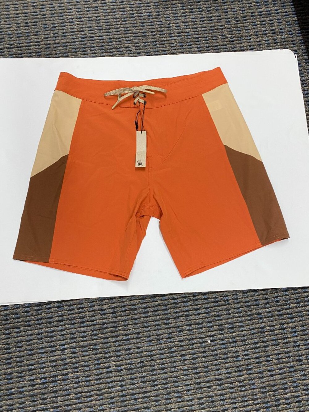 Birdwell Beach Britches "Birdie" Stretch Board Shorts - Paprika (Size 32) NWT